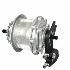 Rohloff Nabe 14 Gang Speedhub Silbern TS DB OEM2 Tandemversion