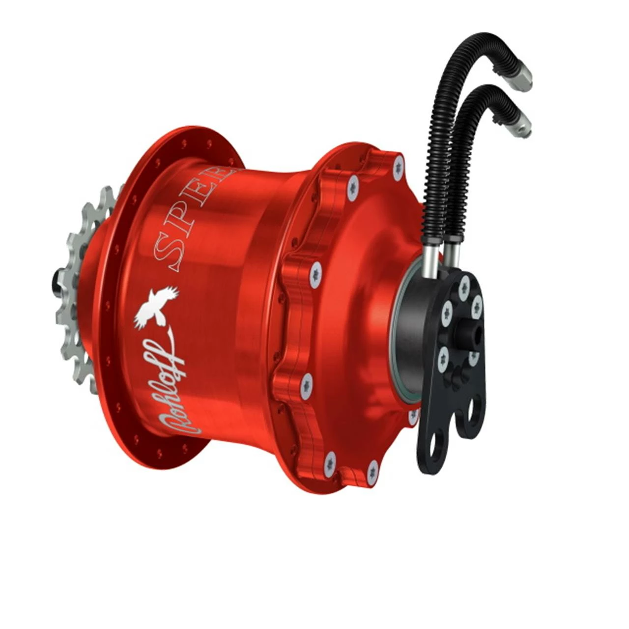 Rohloff Speedhub 14 Gang Nabe Für Felgenbremse 500/14 CC Rot 1 Rohloff Speedhub 14 Gang Nabe Für Felgenbremse 500/14 CC Rot