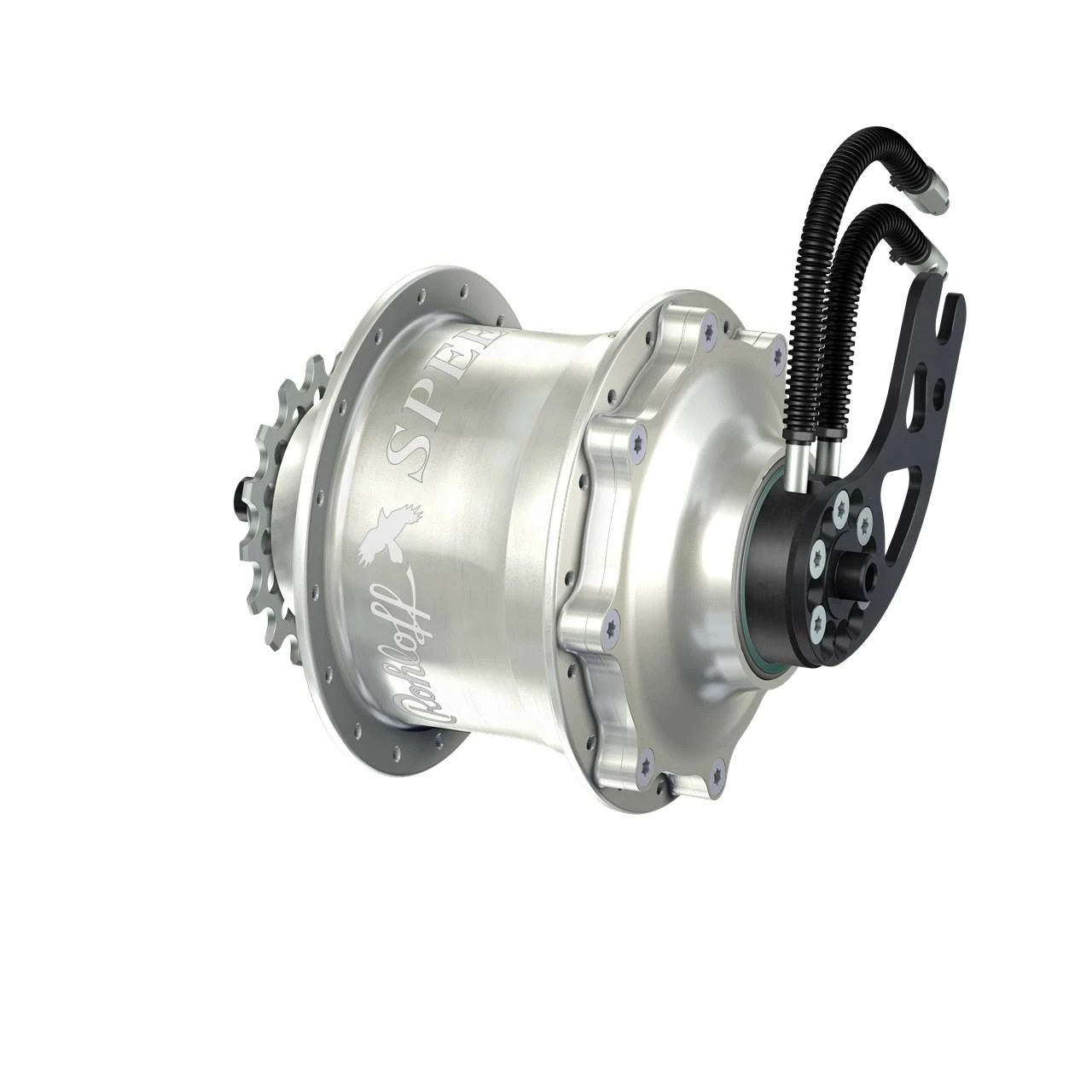 Rohloff 14 Gang Speedhub Nabe Für Felgenbremse 500/14 CC PM Silbern 1 Rohloff 14 Gang Speedhub Nabe Für Felgenbremse 500/14 CC PM Silbern