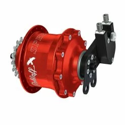 Rohloff Speedhub Nabe 500/14 CC EX 14 Gang Für Felgenbremse Rot
