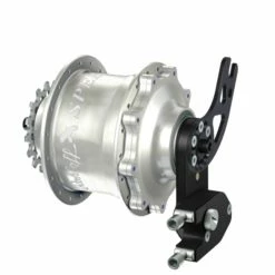 Rohloff Speedhub Nabe 500/14 CC EX PM Silbern 14 Gang Für Felgenbremse