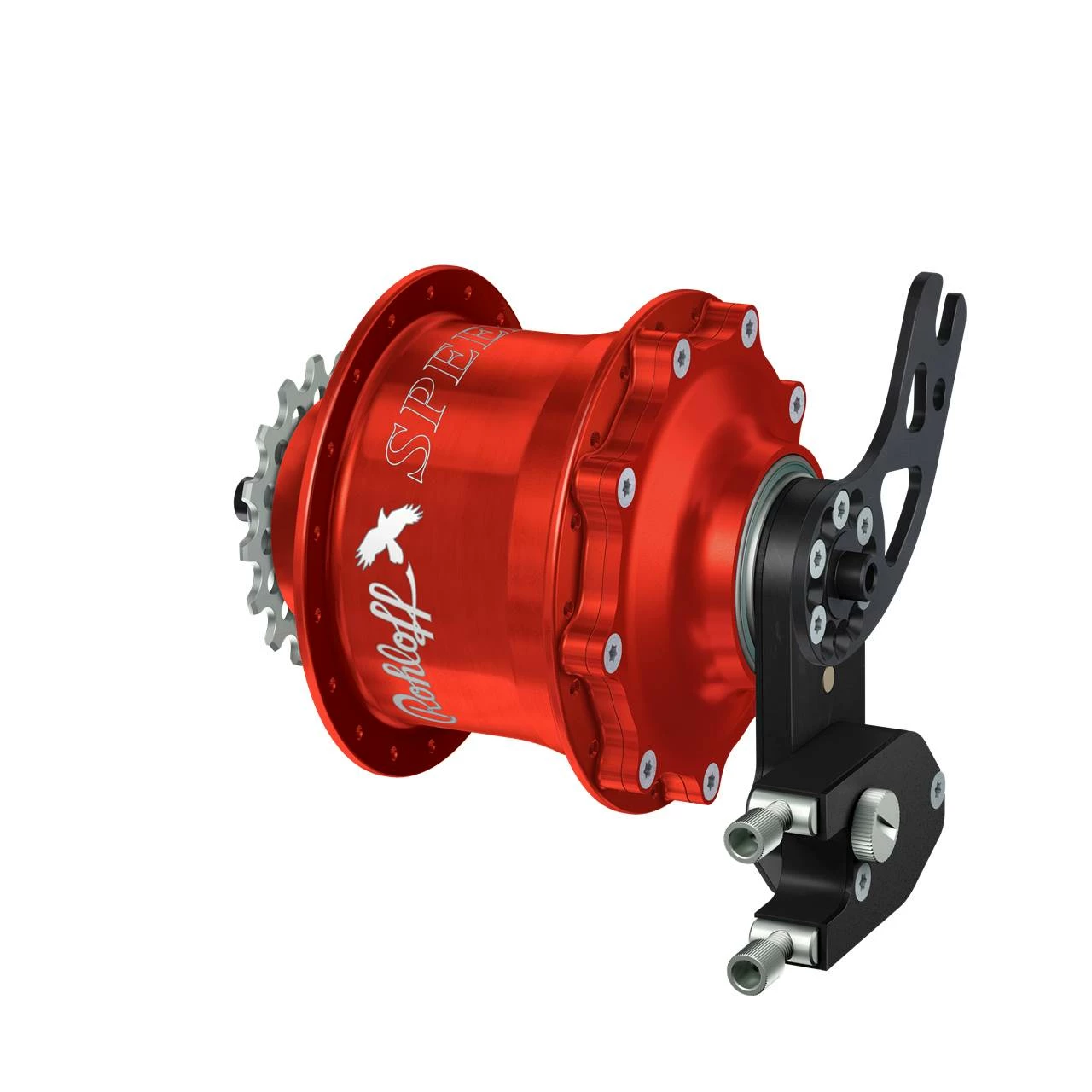 14 Gang Rohloff Speedhub Nabe 500/14 CC EX PM Rot Für Felgenbremse 1 14 Gang Rohloff Speedhub Nabe 500/14 CC EX PM Rot Für Felgenbremse