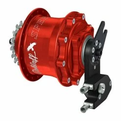 Rohloff 14 Gang Speedhub Nabe Für Scheibenbremse 500/14 CC DB OEM2 Rot