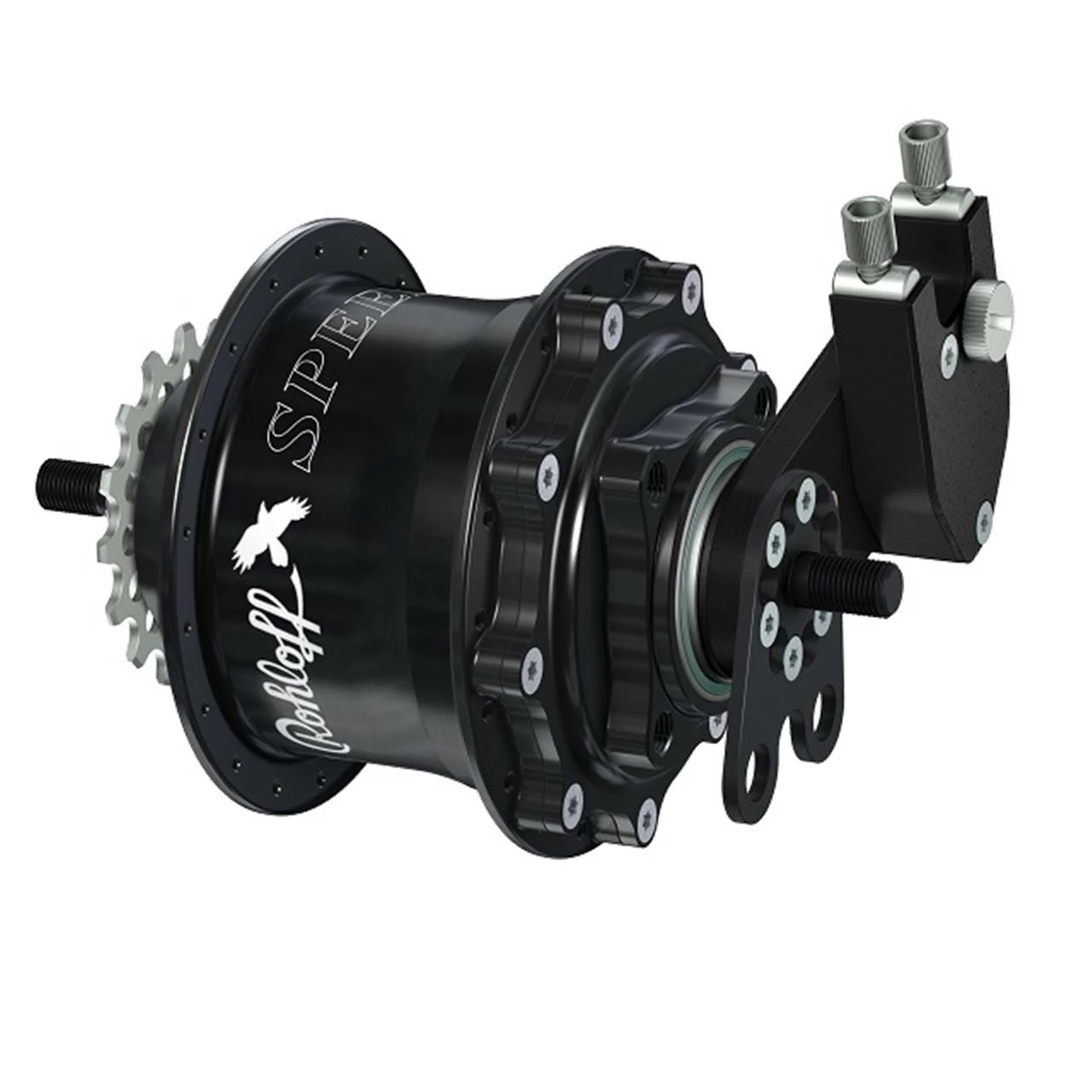 Rohloff 14 Gang Nabe Speedhub 500/14 TS DB Tandem Für Scheibenbremse Schwarz 1 Rohloff 14 Gang Nabe Speedhub 500/14 TS DB Tandem Für Scheibenbremse Schwarz