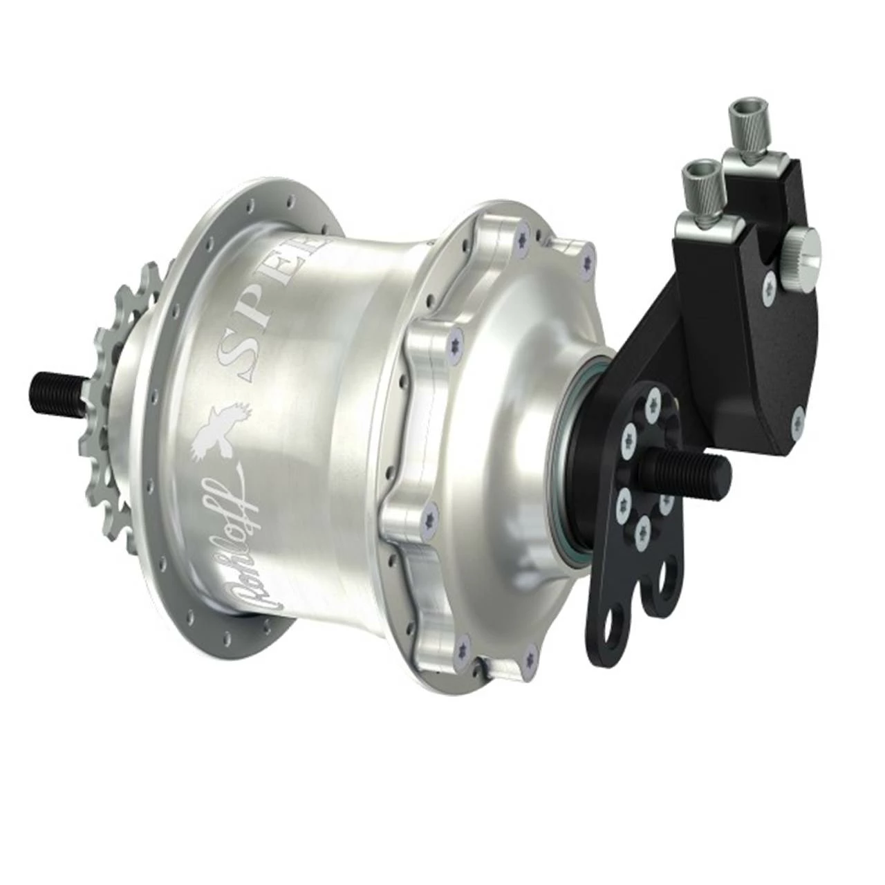 Rohloff Speedhub Nabe Für Felgenbremse 500/14 TS EX 14 Gang Tandem Silbern 1 Rohloff Speedhub Nabe Für Felgenbremse 500/14 TS EX 14 Gang Tandem Silbern