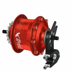 Rohloff Speedhub Nabe 500/14 TS EX OEM2 14 Gang Tandem Rot Für Felgenbremse