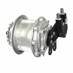 Rohloff Speedhub 14 Gang Nabe 500/14 CC DB Tandem Silbern Für Scheibenbremse