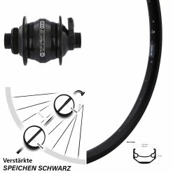 Ryde 29 Zoll Vorderrad Mit Nabendynamo Andra 40 Shutter PL-8X