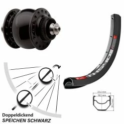 Dt-swiss 28, 29 Zoll Fahrrad Nabendynamolaufrad Son Delux Centerlock