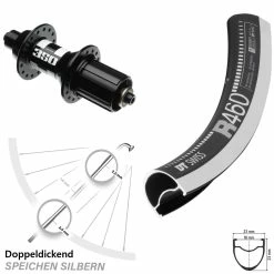 Dt-swiss Rennrad Hinterrad DT Swiss R 460 28 Zoll Mit 350 Road Nabe