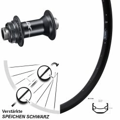 Ryde Andra 40 Disc Vorderrad 20 Zoll Shimano HB-M8110