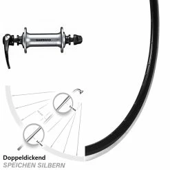 Shimano HB-RS400 Ryde DP 16 Vorderrad 28 Zoll