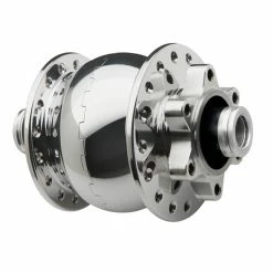 Son 28-12 Nabendynamo Silbern Poliert 6-Loch