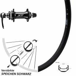 Vorderrad 24 Zoll Ryde Andra 40 Disc Mit Nabe Shimano HB-M8000 Centerlock