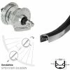 Vorderrad 28 Zoll Ryde Andra 30 Schwarz Shimano DH3N72 Nabendynamo