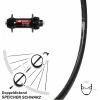 28 Zoll Vorderrad DT Swiss 370 Centerlock Mit Ryde DP 19 Disc Felge