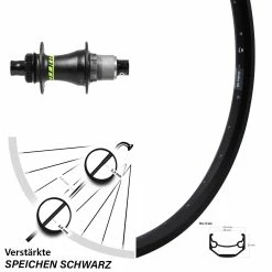 Formula Syncros Sram XD Ryde Andra 40 Disc Hinterrad 26 Zoll Centerlock