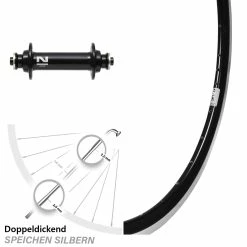 Novatec A291SB Ryde Dutch 19 Vorderrad 28 Zoll