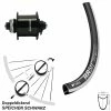 Dt-swiss Shimano DH-UR703 Nabendynamo DT Swiss RR 511 Vorderrad 28 Zoll