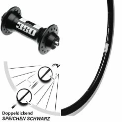 Ryde Dutch 19 Vorderrad 28 Zoll Mit DT Swiss 350 Rennrad Nabe