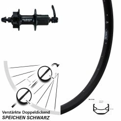 Shimano FH-M475 Ryde Andra 40 Disc Laufrad 28 Und 29 Zoll 6-Loch