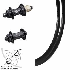 Laufradsatz Road Disc Ryde DP19 Nabe KX-G Schnellspanner Sram XD-R