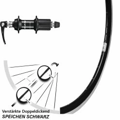 28 Zoll Hinterrad Ryde Dutch 19 Mit Shimano FH-R7000