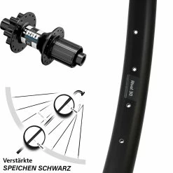 Hinterrad Ryde Rival 30 Disc 29 Zoll DT Swiss 350 Hybrid 12/142 Mm