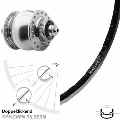 Vorderes Laufrad 28 Zoll Ryde Sputnik Son 28 Centerlock