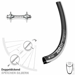 Dt-swiss DT Swiss RR 511 Vorderrad 28 Zoll Formula VR RB-91S