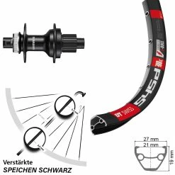 Dt-swiss Hinterrad 29 Zoll DT Swiss 545 Disc Microspline Shimano FH-MT510