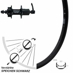 Shimano FH-M475 Ryde Andra 40 Disc Hinterrad 28-29 Zoll 6-Loch Schnellspanner