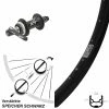 28 Zoll Vorderrad Shimano XT Ryde Andra 30 Disc Centerlock