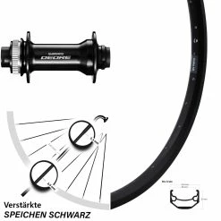 20 Zoll Ryde Andra 40 Disc Vorderrad 15x100 Mm Shimano HB-M6010