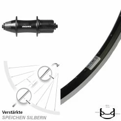 Ryde Andra 35 Hinterrad 26 Zoll Mit Formula OV-32