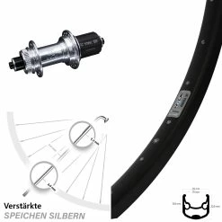 Hinterrad 28-29 Zoll Ryde Andra 30 Disc Centerlock KX-G/S Nabe 5x135 Mm