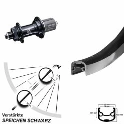 26 Zoll Hinterrad Ryde Andra 30 Mit KX-GS 5x135 Centerlock Nabe