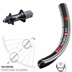 Dt-swiss 26 Zoll Hinteres Rad DT Swiss 535 Mit KX-GS 5x135 Centerlock Nabe
