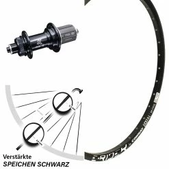 Mach1 26 Zoll Hinterrad KX-GS 5x135 Centerlock Mach 1 Magma Für Lastenrad E-Bike