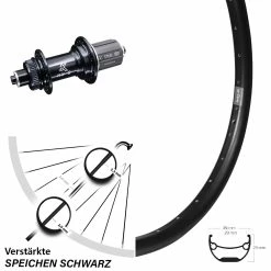 KX-GS 5x135 Centerlock Ryde Andra 29 Zoll Hinteres Rad Für 135 Mm Schnellspanner