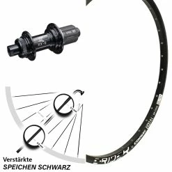 Mach1 26 Zoll Hinterrad KX-GS 12x142 Mm Centerlock Mach 1 Magma Für Lastenrad E-Bike