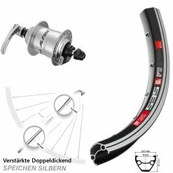 Dt-swiss Shimano Alfine DT Swiss 535 Fahrrad-Laufrad 28 Zoll