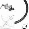 Vorderrad Fahrrad 28 Zoll Ryde Andra 321 Shimano Alfine Centerlock