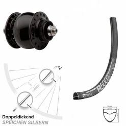 Dt-swiss DT Swiss R 500 Vorderrad 28 Zoll SON 28 Disc Für Schnellspanner