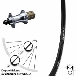 Ryde Edge R33 Hinterrad 28 Zoll Mit Novatec Nabe 11-fach 5x130 Mm