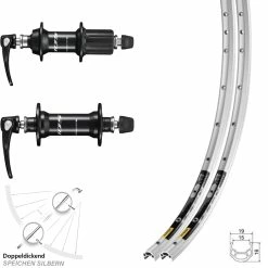 Laufradsatz Mavic Open Elite Silber Shimano 105 Felgenbremse 11-fach