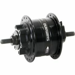 Shimano Nabendynamo DH-3D32-DL Disc 6-Loch Vollachse Schwarz
