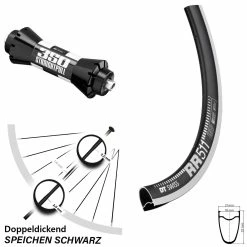 Dt-swiss Vorderrad 28 Zoll DT Swiss 350 Radial Straightpull RR 511 Rennrad